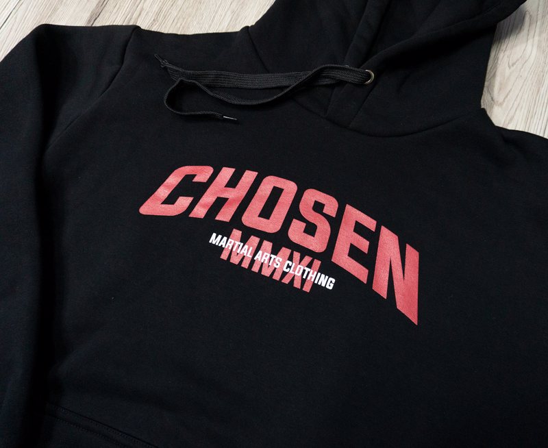 Chosen Martial arts Hoodie-black/red